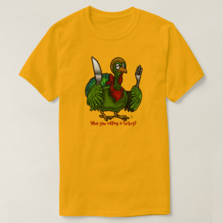 Camiseta ¿A Quién Llamas Turquía? Personalizado