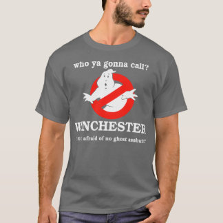 Camiseta A quién vas a llamar Winchester