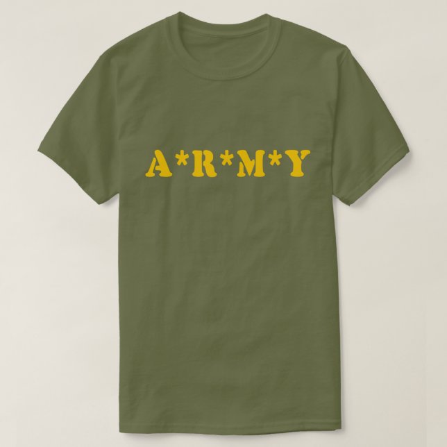 CAMISETA A*R*M*M (Diseño del anverso)