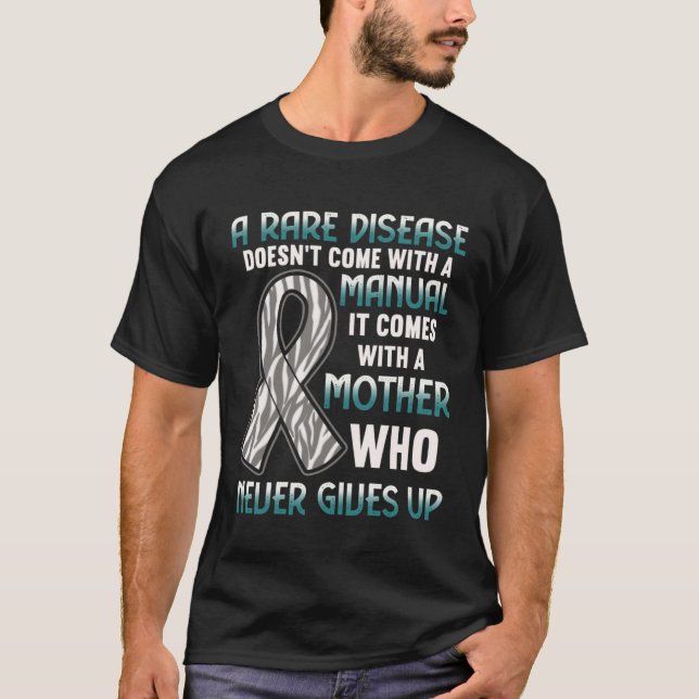 Camiseta A Rare Disease Doesn t Come With A Manual  Zebra S (Anverso)