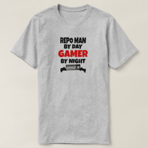 Camiseta A Repo Man le encanta jugar videojuegos