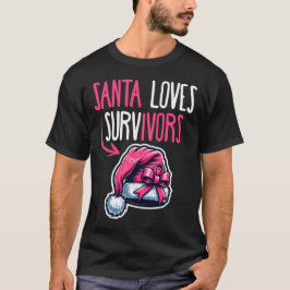 Camiseta A Santa le encantan los supervivientes