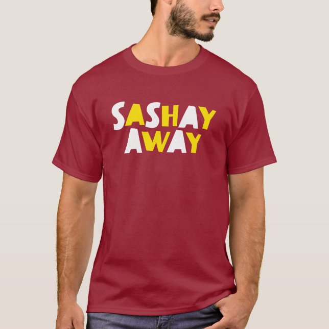 Camiseta A Sashay. (Anverso)