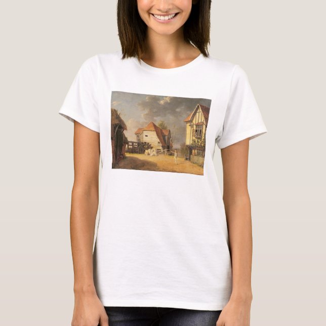 Camiseta A Scene from 'The Maid of the Mill', 1765 (oil on (Anverso)