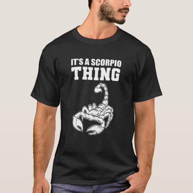 Camiseta A Scorpio Thing   Person (Anverso)