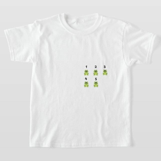 Camiseta A shirt designed for children to learn  (Distribución)