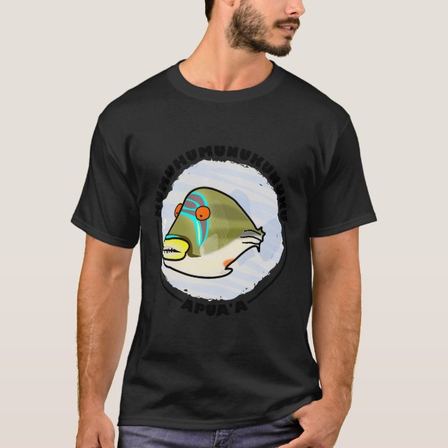 Camiseta A State Fish Of Hawaii (Anverso)