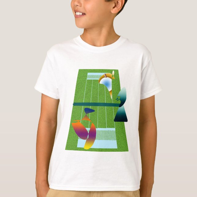Camiseta A Surreal Tennis Match (Anverso)