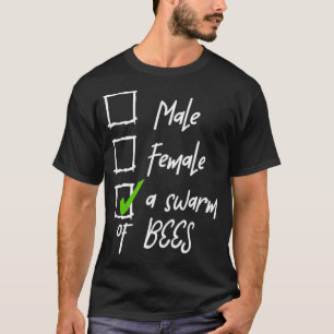 Camiseta A Swarm Of Bees Nonbinary Pride LGBT Enby Non Bina