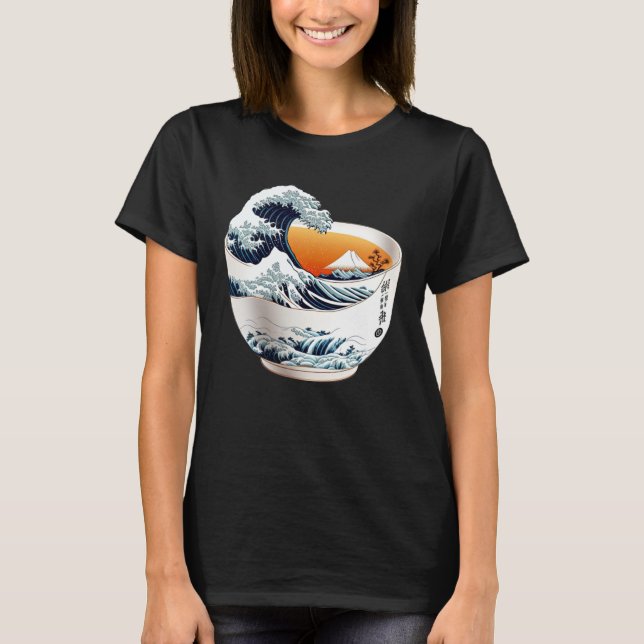 Camiseta A Tea that Takes You to Japan Okinawa Kanagawa Tea (Anverso)