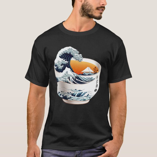 Camiseta A Tea that Takes You to Japan Okinawa Kanagawa Tea (Anverso)