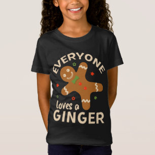 Camiseta A Todo El Mundo Le Encanta El Ginger Divertido Ded