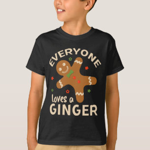 Camiseta A Todo El Mundo Le Encanta El Ginger Divertido Ded