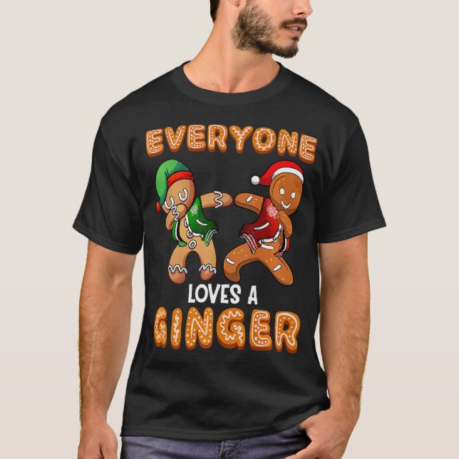 Camiseta A todos les encanta el pan de jengibre (Anverso)