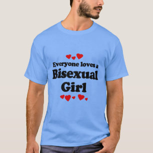 Camiseta A todos les encanta un Chica bisexual
