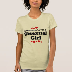 Camiseta A todos les encanta un Chica bisexual