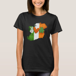 Camiseta A Todos Les Encanta Un Chica Irlandés, Bandera Irl
