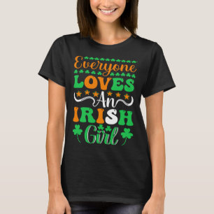 Camiseta A todos les encanta un Chica irlandés Chicas irlan