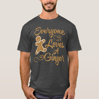 Camiseta A Todos Les Encanta Un Ginger Divertido Navidades 
