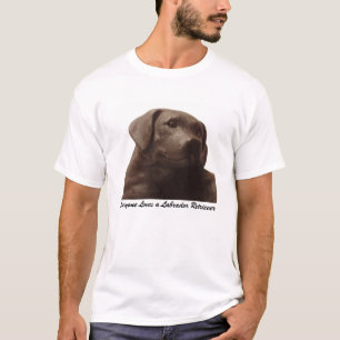 Camiseta A todos les encanta un recuperador de labrador