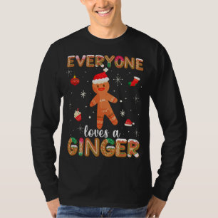 Camiseta A todos les gusta Ginger Cute Gingerbread Cookie C