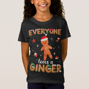 Camiseta A todos les gusta Ginger Cute Gingerbread Cookie C