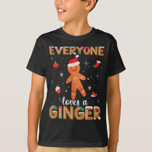 Camiseta A todos les gusta Ginger Cute Gingerbread Cookie C