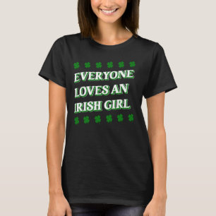 Camiseta A todos les gusta la fiesta de San Patricio, Chica