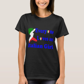 Camiseta A todos les gusta un Chica italiano