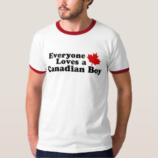 Camiseta A todos les gusta un niño canadiense