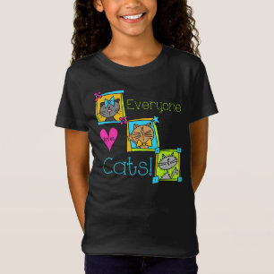 Camiseta A todos les gustan los gatos