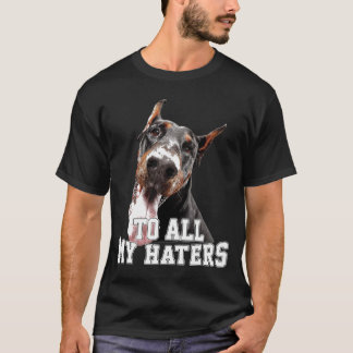 Camiseta A Todos Mis Oadres Doberman