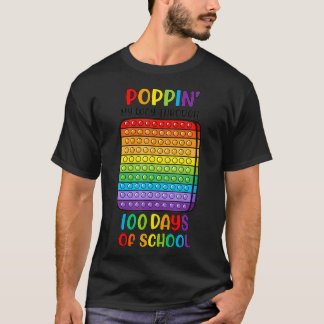 Camiseta A Través De 100 Días De Destino Escolar