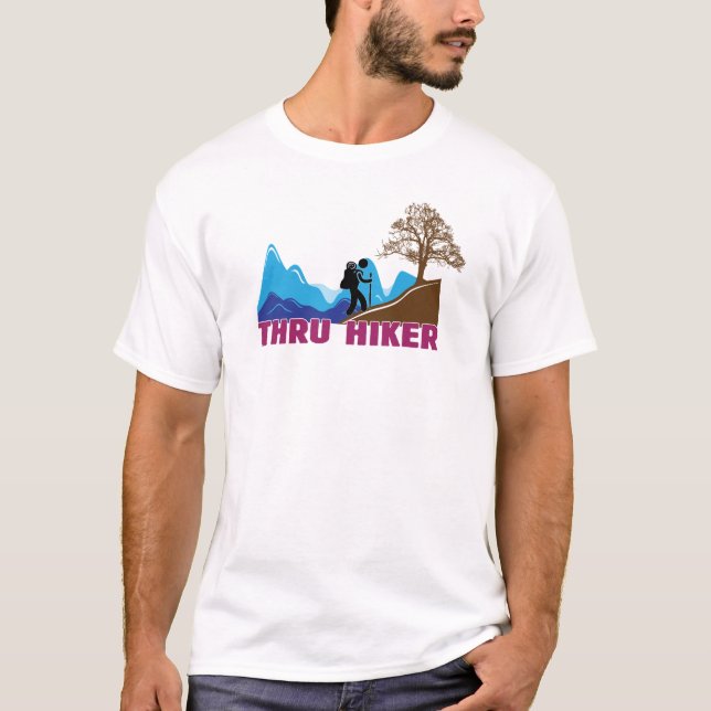 Camiseta A través de caminante (Anverso)