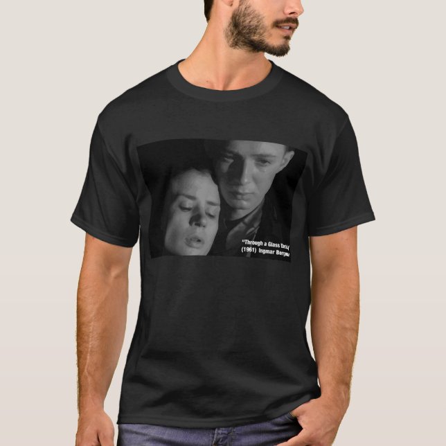 Camiseta "A través de un vidrio oscuro" - Bergman (Anverso)