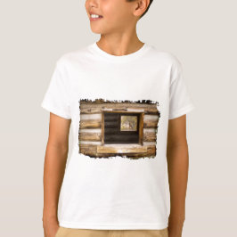 Camiseta A través y a través de la ventana de cabinas