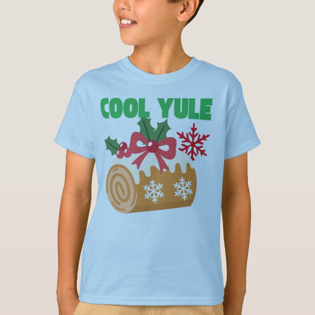 Camiseta A trendy, colorful holiday design (Anverso)