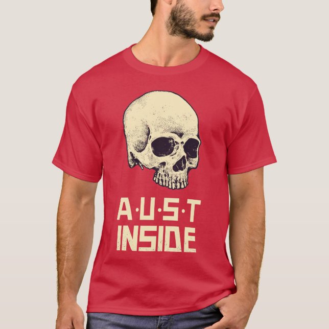 Camiseta A.U.S.T. Dentro de I (Anverso)