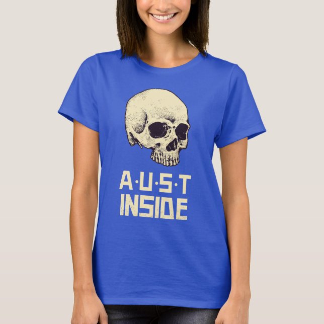 Camiseta A.U.S.T. Dentro de I (Anverso)
