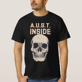 Camiseta A.U.S.T. dentro de IV