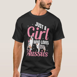 Camiseta A un Chica le encanta a los australianos propietar
