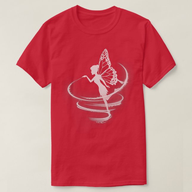 Camiseta A un momento mágico de hadas (Diseño del anverso)