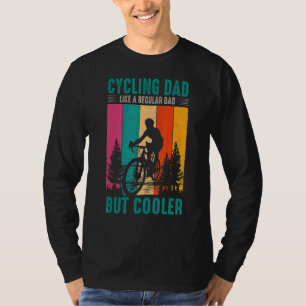 Camiseta A Un Padre En Ciclismo Le Gusta Un Padre Regular P