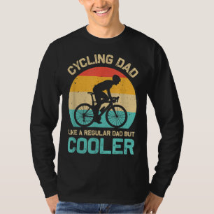 Camiseta A Un Padre En Ciclismo Le Gusta Un Papá Corriente 