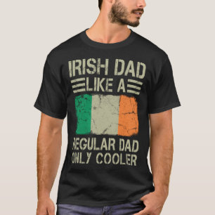 Camiseta A un padre irlandés le gusta un padre común y corr