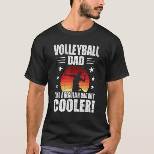 Camiseta A Un Papá Voleibol Le Gusta Un Papá Corriente Pero