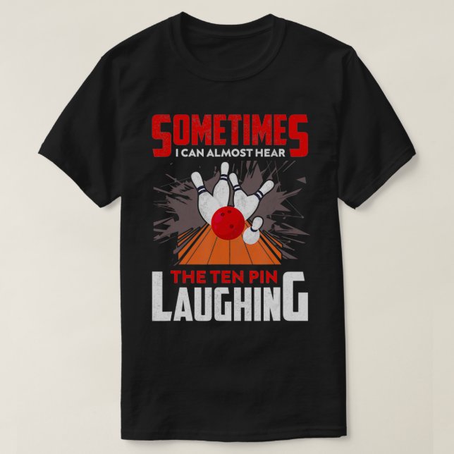 Camiseta A Veces Casi Puedo Oír Las Diez Niñas Riendo B (Diseño del anverso)