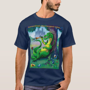 Camiseta A veces el dragón gana el verde