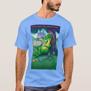Camiseta A veces el Dragón gana - verde