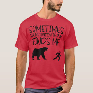 Camiseta A Veces La Motivación Para Correr Me Encuentra Div